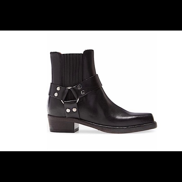 RE/DONE Short Cavalry Boots - Black, 38 - Picture 2 of 8